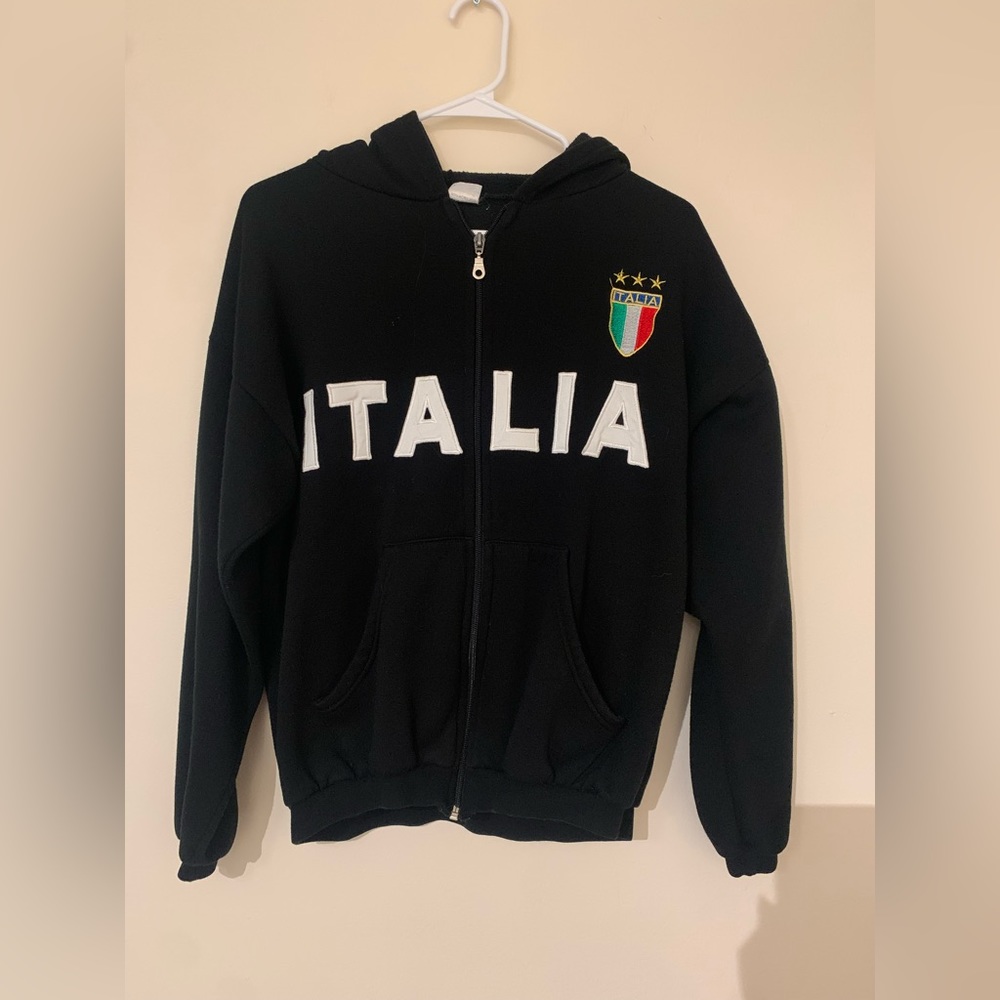 ITALIA zip up sweater